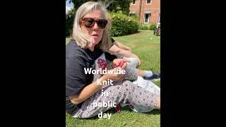 Worldwide #knit in public day #crochet fairy clothes 🧚🏼 #wwkipd