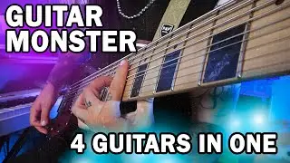 The Contra Guitar: 4 guitars in one