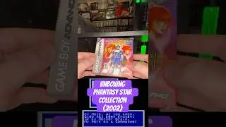 Unboxing Phantasy Star Collection #GameBoyAdvance #VideoGameCollecting #RetroGaming