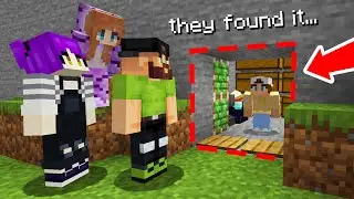My SMP Actually Found my Secret Base... (Camp Minecraft)