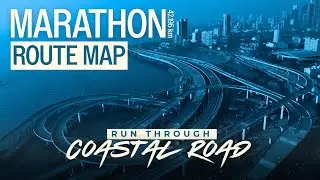 Marathon (42.195 km) Official Route Map | Tata Mumbai Marathon 2026 | #TMM2026 