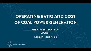 Operating ratio and cost of coal power generation | IEACCC Webinars