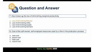 LEA 2025 Review (Ag Economics) | Microeconomics