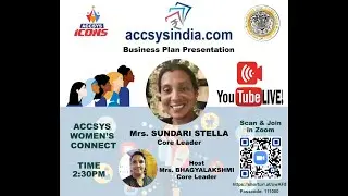 Accsys India Women's Connect Plan Presentation 17/09/2022 By Stella CL & Bhagya CL #parttimejob
