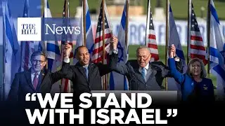 Thousands gather on National Mall for March for Israel