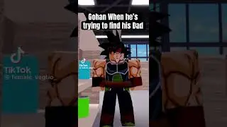 Gohan Trying to find his Dad #meme #anime #goku #gohan #dbz #dragonballz #funny #funnyvideo