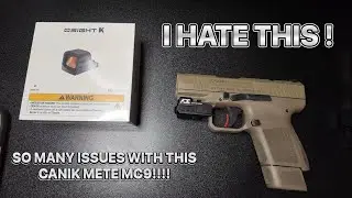 O SIGHT K INSTALL + RANGE DAY!! CANIK FAILSSS!