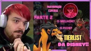 TERMINANDO DE MONTAR OS VILLAINS 3 DE ACORDO COM A MISTERY!! Tierlist de Vilões da Disney PARTE 02!!