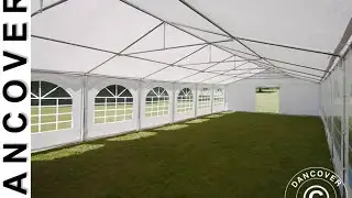 Marquees Exclusive series from 6x6 m to 7x14 m