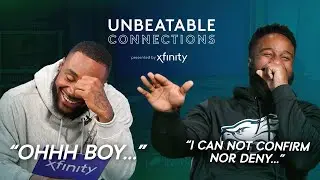 Miles Sanders & Boston Scott Do Their BEST Impressions of Eagles Teammates | Unbeatable Connections