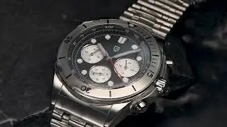 PAGANI DESIGN PD1705V2 Men's Quartz Watches Waterproof 42mm Chronograph Sport Wrist Watch for Men