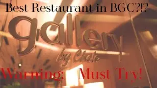 Foreigner's 🇺🇸 Reaction to Gallery by Chele  POV | BGC | 10 Course Meal