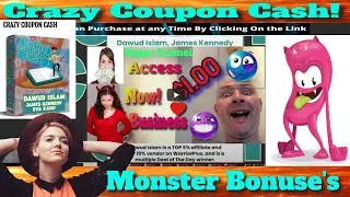 Crazy Coupon Cash Review- 👺monster Bonuses inside👺