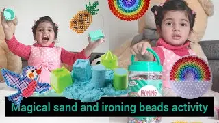 Activities for kids at home | magical sand and ironing beads | Episode 3 #kidsplay #kidsvideo #viral