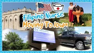 FILIPINO NURSE in AMERICA MOVING TO IOWA FOR DEPLOYMENT 🍓JoyOfMia