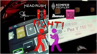 Pruebas con Kemper + Headrush + Ibanez Jem + Sully Raven