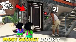 I Opened The Ultimate Secret And Hidden Door Of Franklin's House.. | SHINCHAN GTA 5 VIDEO