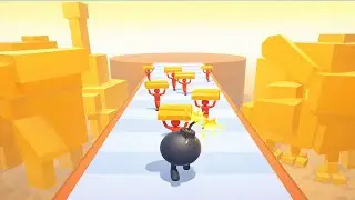 Tiny Run 3D - All Levels Gameplay Android,ios MAX LEVELS NEW UPDATE
