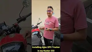 How to Install Ajjas Pro GPS Tracker | Royal Enfield Hunter