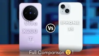 Vivo X200T vs iPhone 15 Full Comparison | Cameras, Performance, Display & Battery 2026