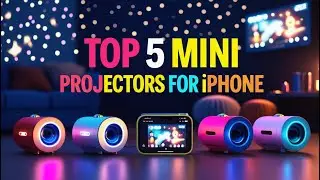 ✅Best Mini Projector for iPhone In 2025 | Top 5 Mini Projector Reviews
