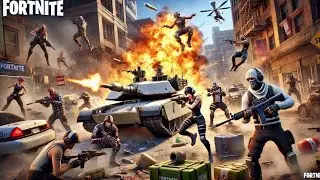 Drama Gang And DRIFT Gang Go To WAR #fortnite