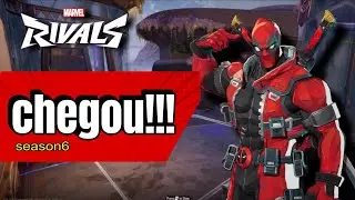 Testei o Deadpool no marvel rivals, ele &eacute; forte???#marvelrivals #jogos #games #marvel #gaming 