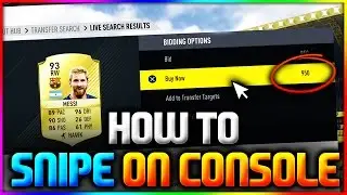 FIFA 17 | HOW TO SNIPE ON CONSOLE - FIFA 17 SNIPING TIPS (FIFA 17 *BEST WAY* TO SNIPE ON CONSOLE)