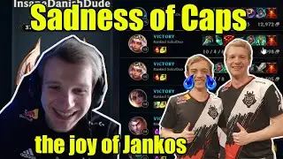 Jankos unexpectedly checked Caps's match history and made an unbelievable surprise | G2Jankos stream