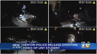 Denton Police Release Video Footage Of UNT Student Darius Tarver's Fatal Shooting