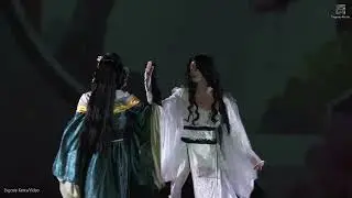 Cosplay group defile - дуэт Учение подзатыльником - Воронеж - фем! Шэнь Цинцю, фем! Ло Бинхэ