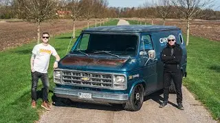Corvette C7 disguised as a Chevrolet G10 Sport Van - Insane build!