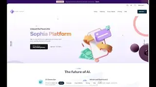 Sophia Platform - AI Platform demo