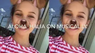 Musical.ly compilation:Aloha_halia