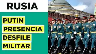 Desfile militar: Putin presencia conmemoraci&oacute;n de D&iacute;a de la victoria en Rusia
