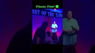 Strong Start? Check. Stand up comedy open mic