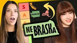 Latin American Girls Rank US States (Easy Spanish Conversation)