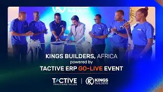 Tactive Construction ERP Software - Live on Time! The Big Move in Africa 🌍
