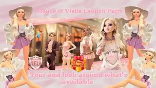 Melissajdiamonds avakin life tour of House of Vielle Launch Party and free reward for everyone 