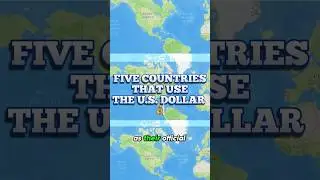 Here&rsquo;s 5 countries that use the U.S. Dollar! 💰 full video available on our channel.