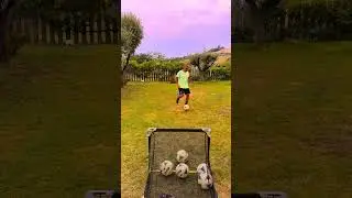Allenamento per migliorare finte e cambio direzione calcio #calcio #tricks #finte #dribbling #skills