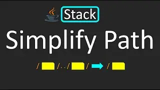 LeetCode - 71. Simplify Path | Stack | Java