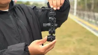 Stable POV Motorcycle Mount &ndash; Rearview Mirror Installation 75015