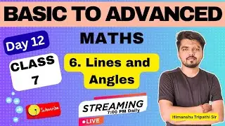 Parallel lines and transversal Explained with Examples | Lines and Angles Class 7