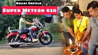 Royal Enfield Super Meteor 650 | Delivery Vlog | Shuvon's MotoVlog