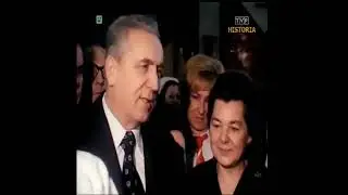 PRL 1975 Edward Gierek u polskich robotnic  Dzień Kobiet 8 Marca