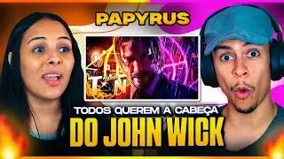 PAPYRUS DA BATATA: Contra Todo Mundo | John Wick | [Casal Jounin React] 🔥