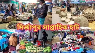 মির্জাপুর সাপ্তাহিক হাটের ভিডিও। Mirzapur Hat @Manikganjprotidin