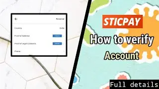 Sticpay How To Verify your Account || verification/kyc/upload || Easy way || Alternative present