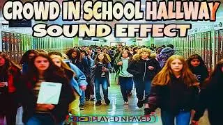 Crowd In School Hallway Ambience Sound